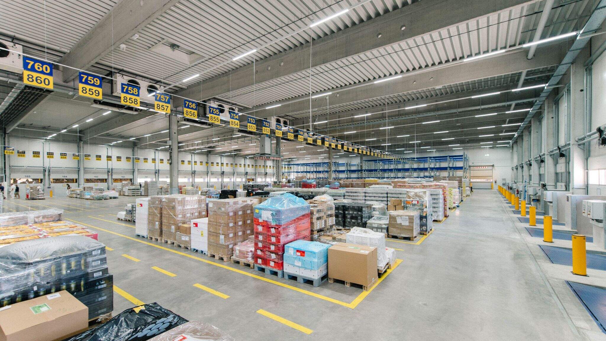 Le transit terminal Food Logistics &agrave; Fribourg / Photo : Johannes Meger