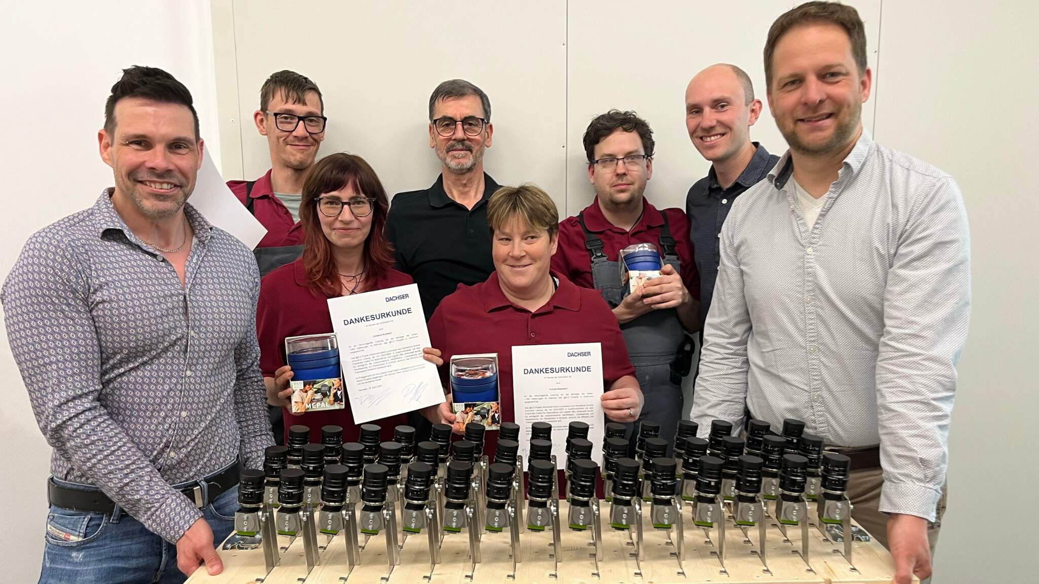 DACHSER collabore étroitement avec les ateliers Allgäuer Werkstätten à Kempten.