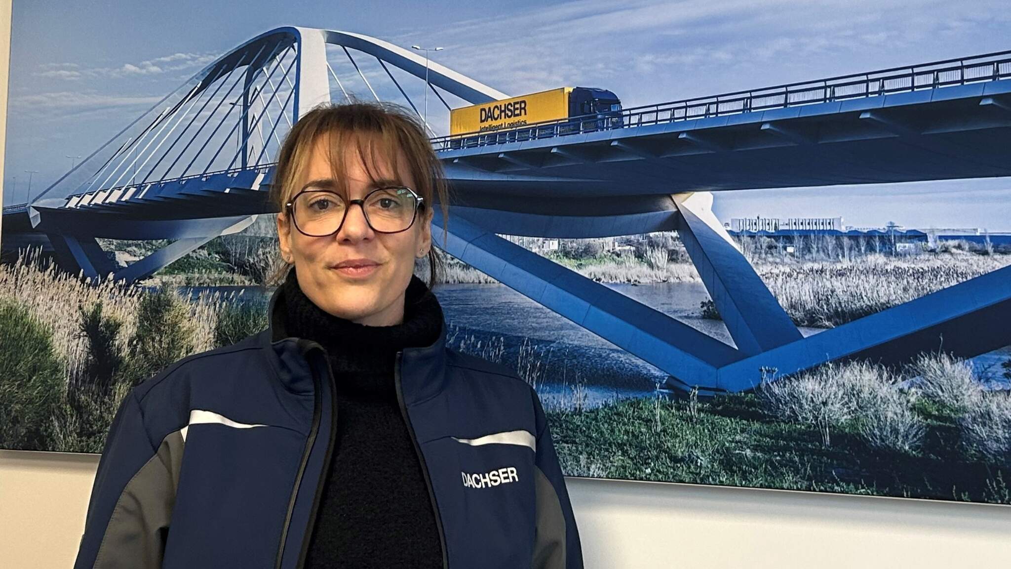 Emilie Bion, Responsable Camionnage &agrave; DACHSER Wissous, France