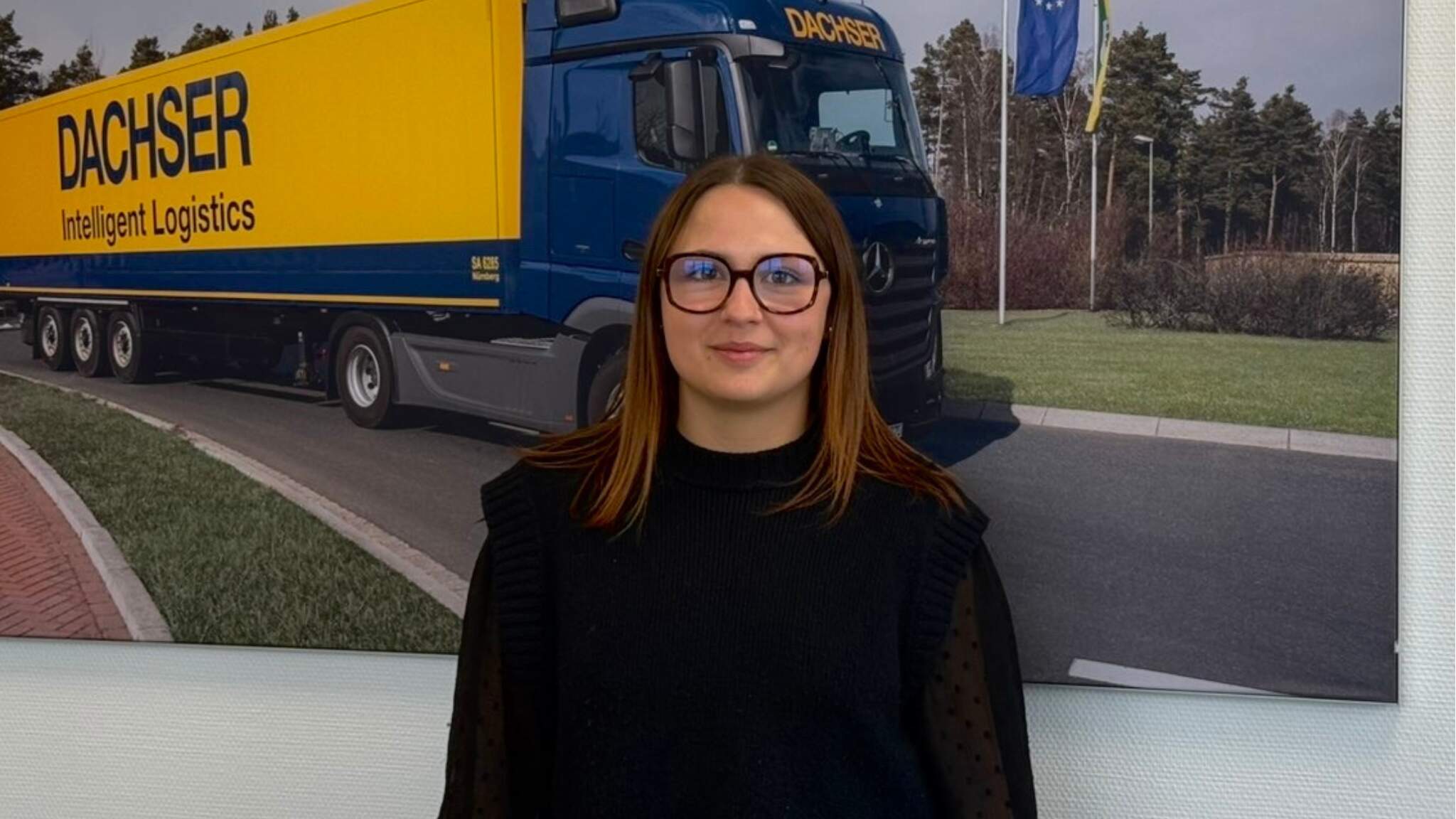 Oc&eacute;ane Maillet, Exploitante polyvalente &agrave; DACHSER Rouen, France